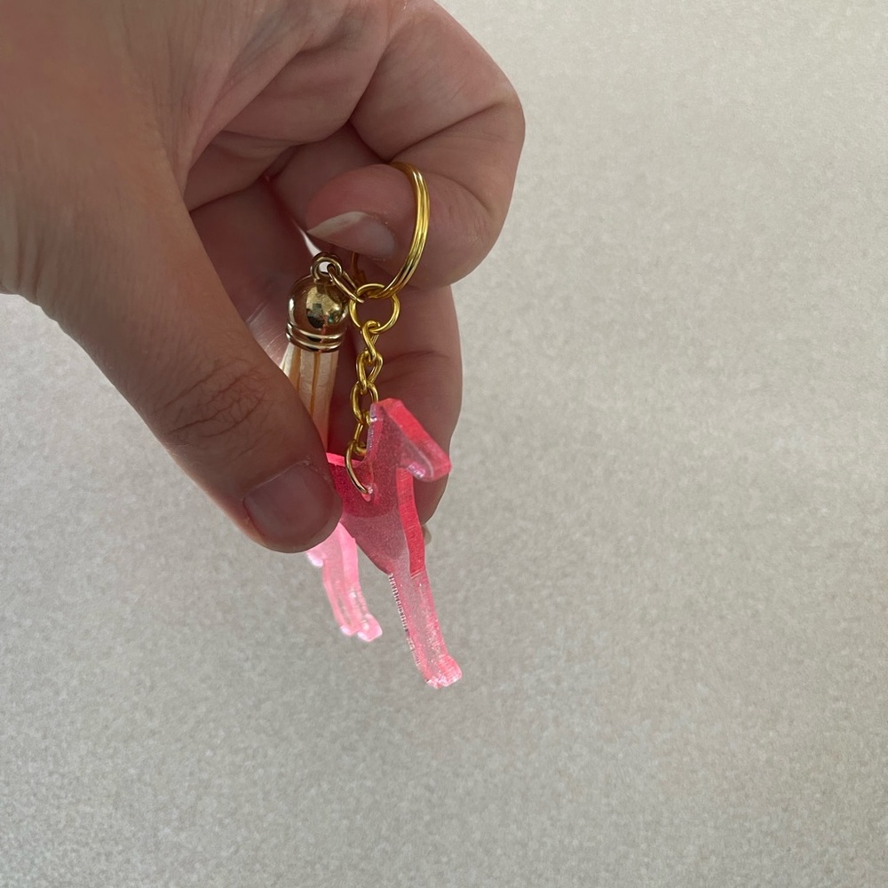 **SPECIAL DEAL** Handmade Greyhound Keychain -Please read description - Picture 3 of 3